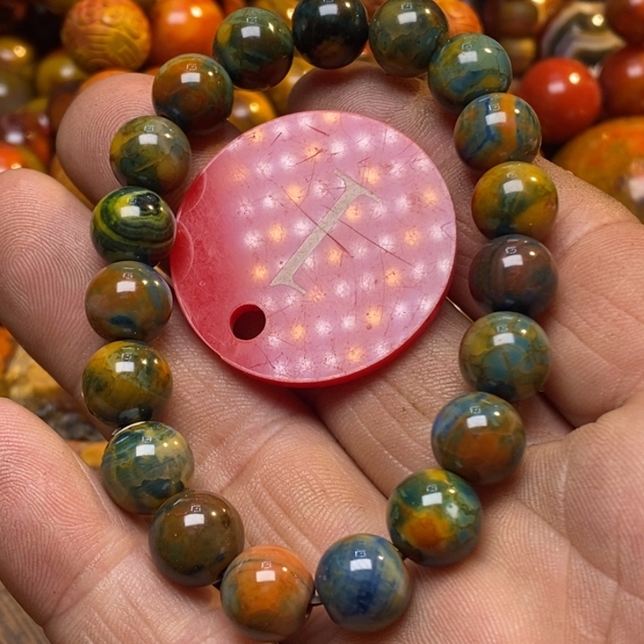 合金手链玛瑙/玉髓梦**度