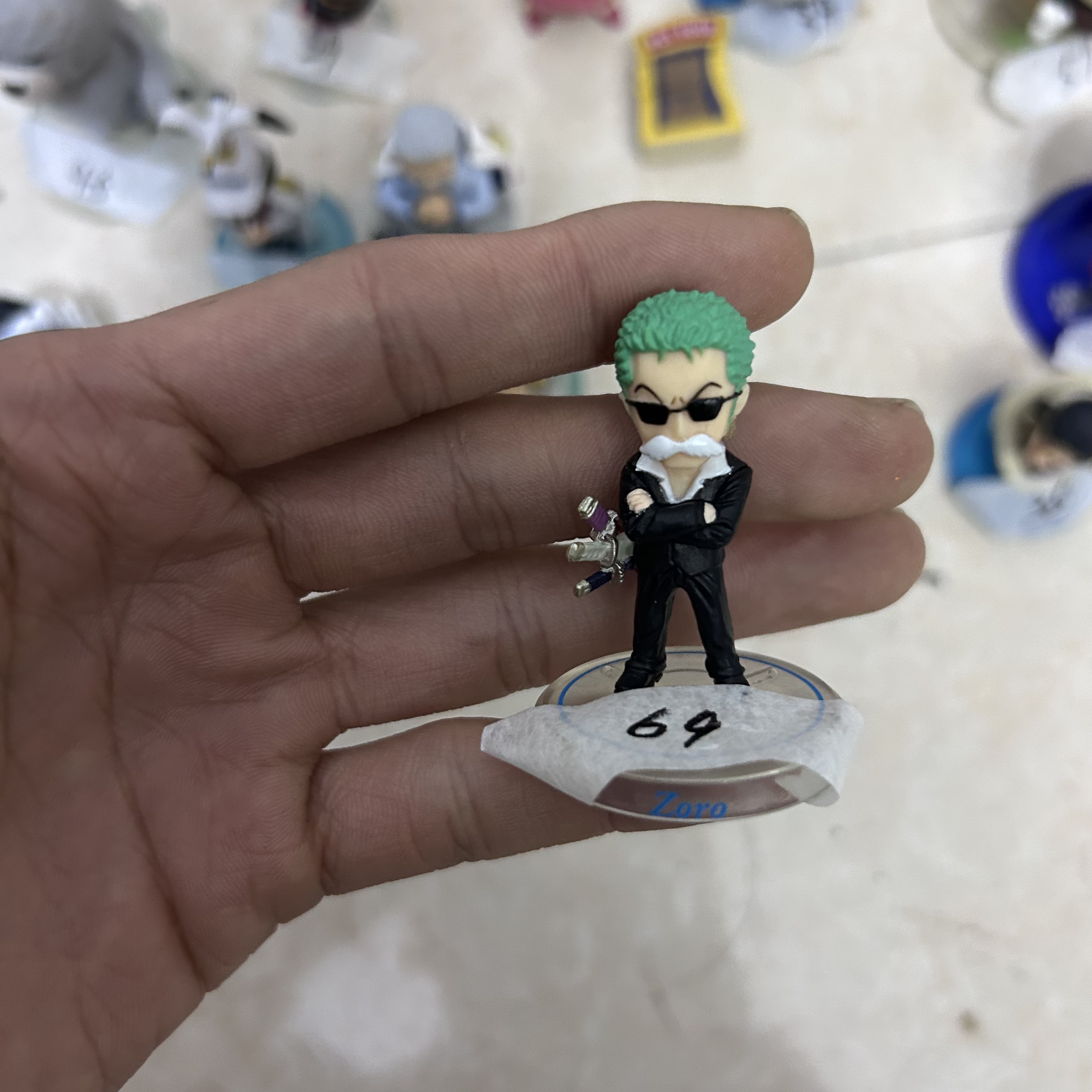 正版无盒 索隆 海贼王 手办