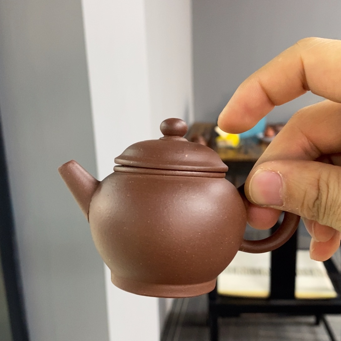 紫砂茶壶铁画轩巨轮100毫升