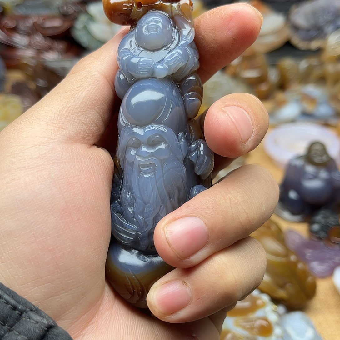 玛瑙/玉髓珠宝奇石未镶嵌l****姐