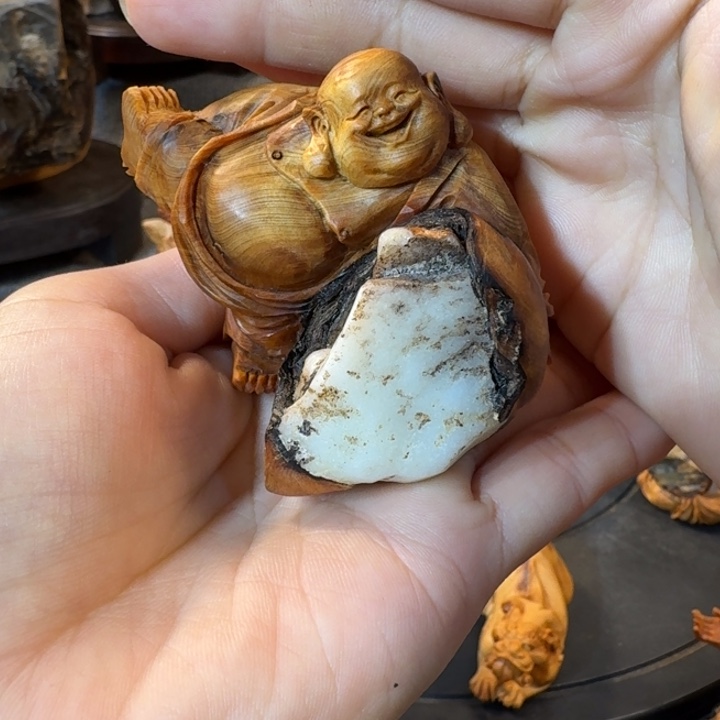 崖柏摆件手把件等