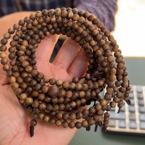 沉香手串红土乌身8克卡0.5多样性发1串