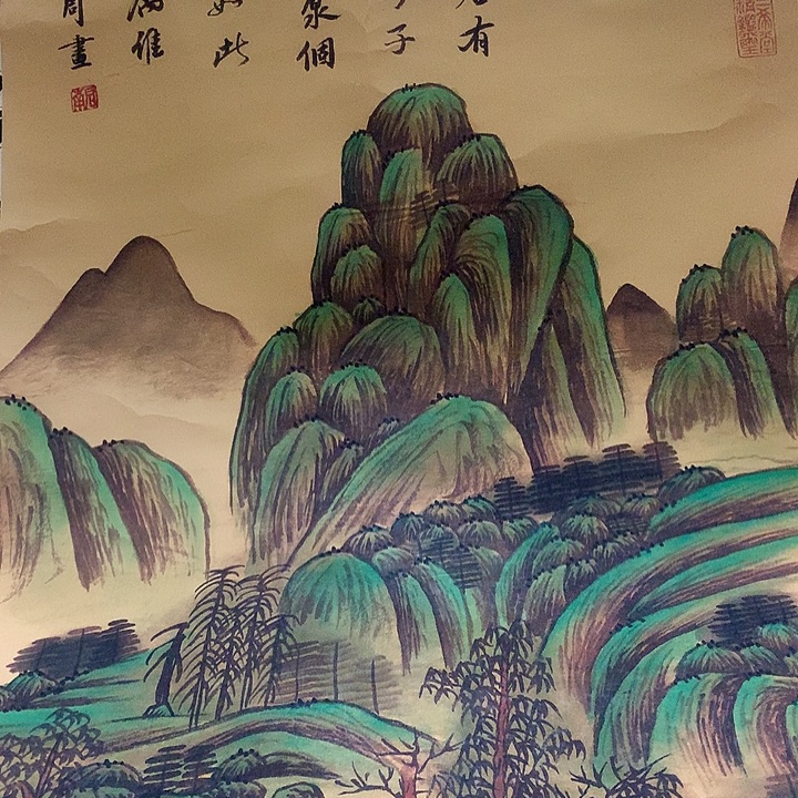 竖款装饰画装饰画