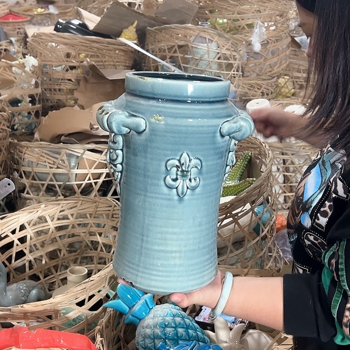 瓶高度32厘米口径13厘米微瑕捡漏底孔干裂