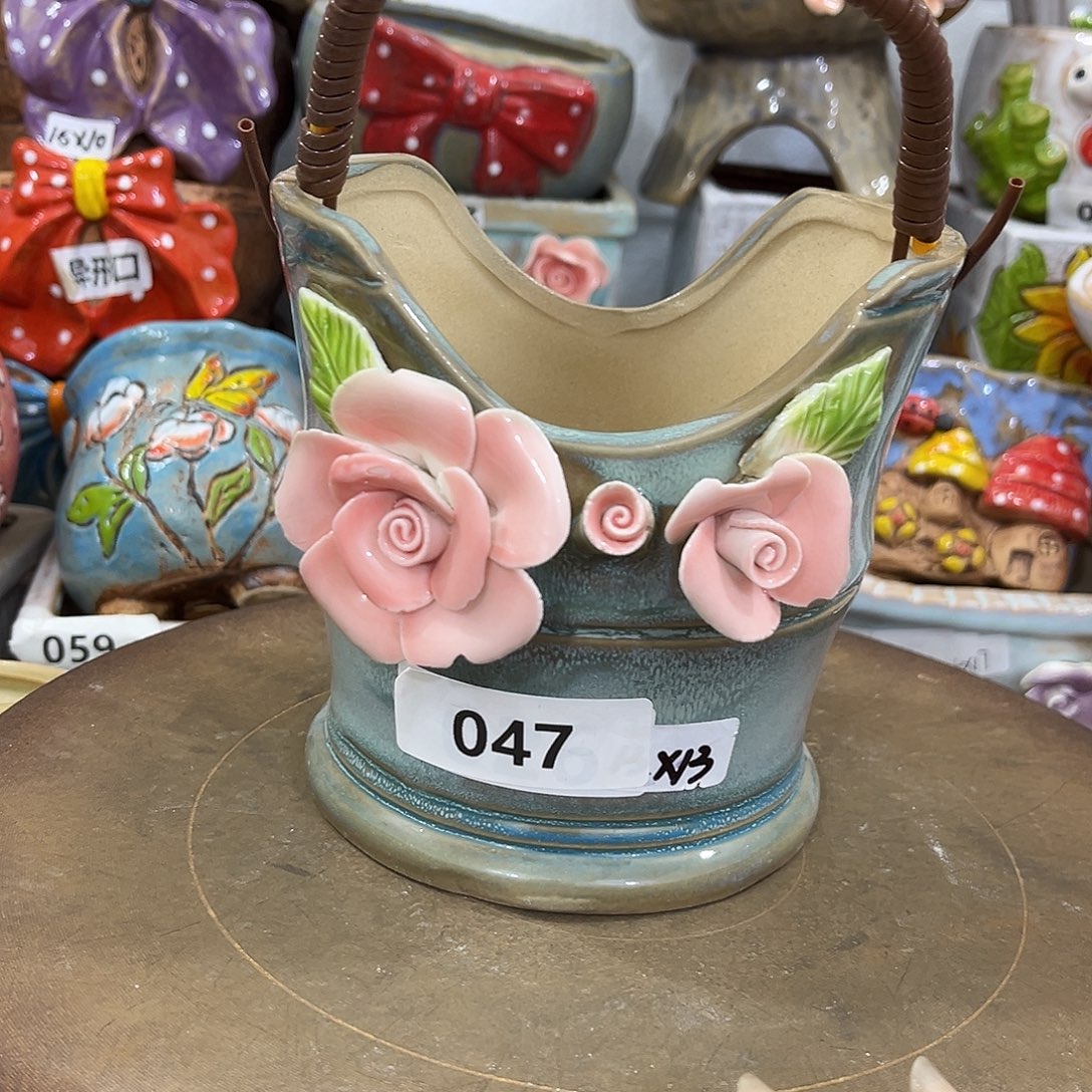 粗陶多肉花盆花盆