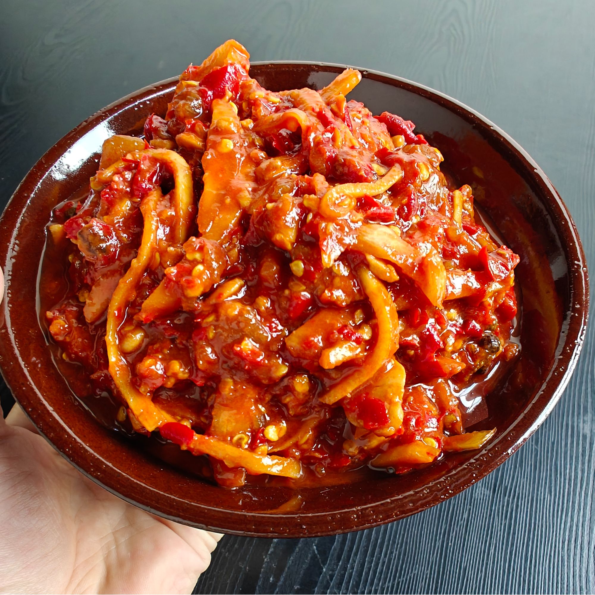 四川大巴山农家老坛手工豆瓣酱 （袋装发货 赠送食品级塑料罐）
