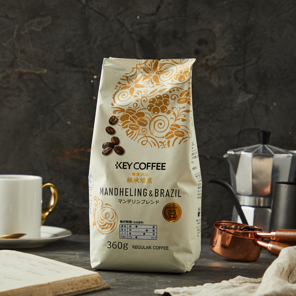 【2026/4/28到期】KeyCoffee曼巴烘焙咖啡豆360g
