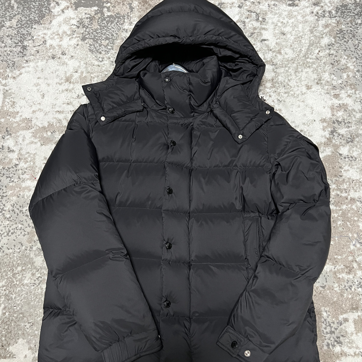 006冬季新款雾面连帽羽绒服男