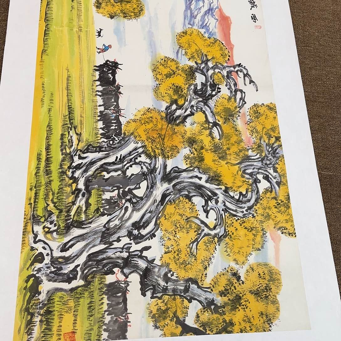 国画可口可乐了了一下就知道自己