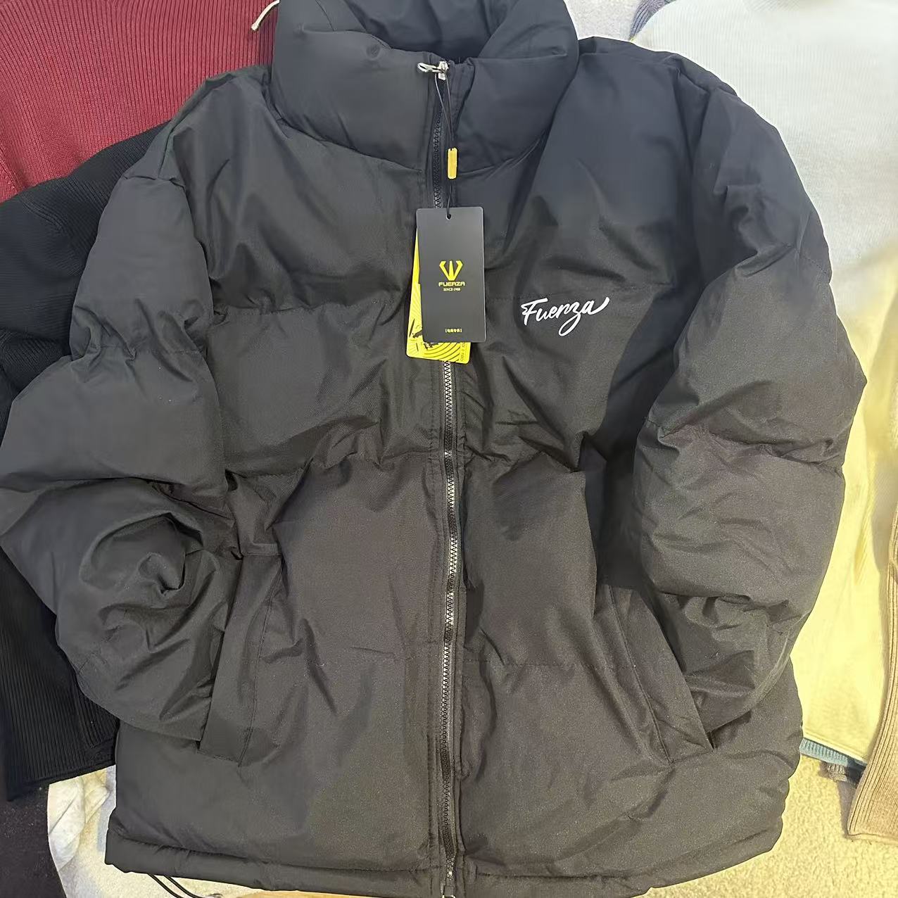 潮流秋冬新款薄款棉服立领保暖运动棉服抗寒棉袄052