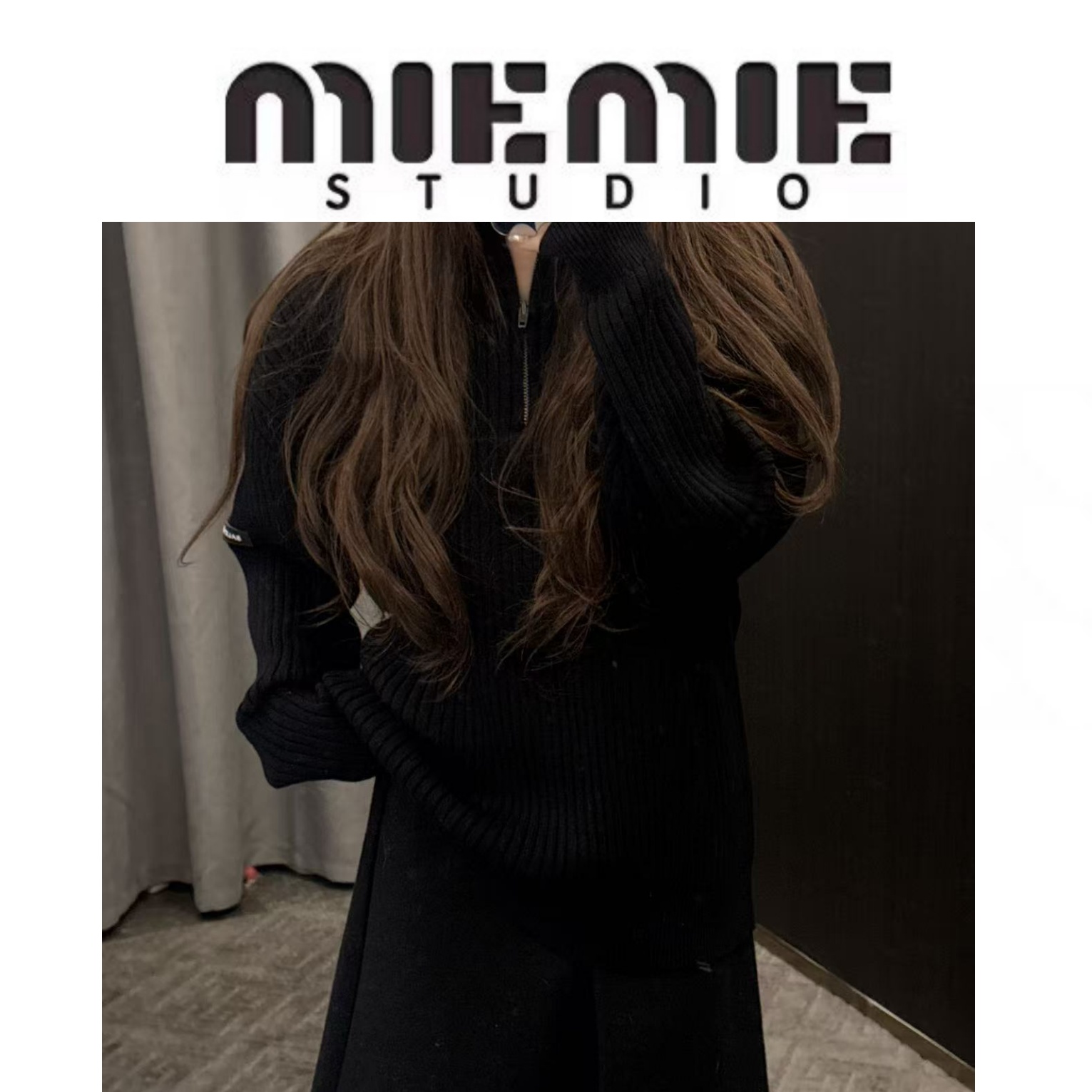 【袖标巴】巨巨巨巨巨显白的毛衣