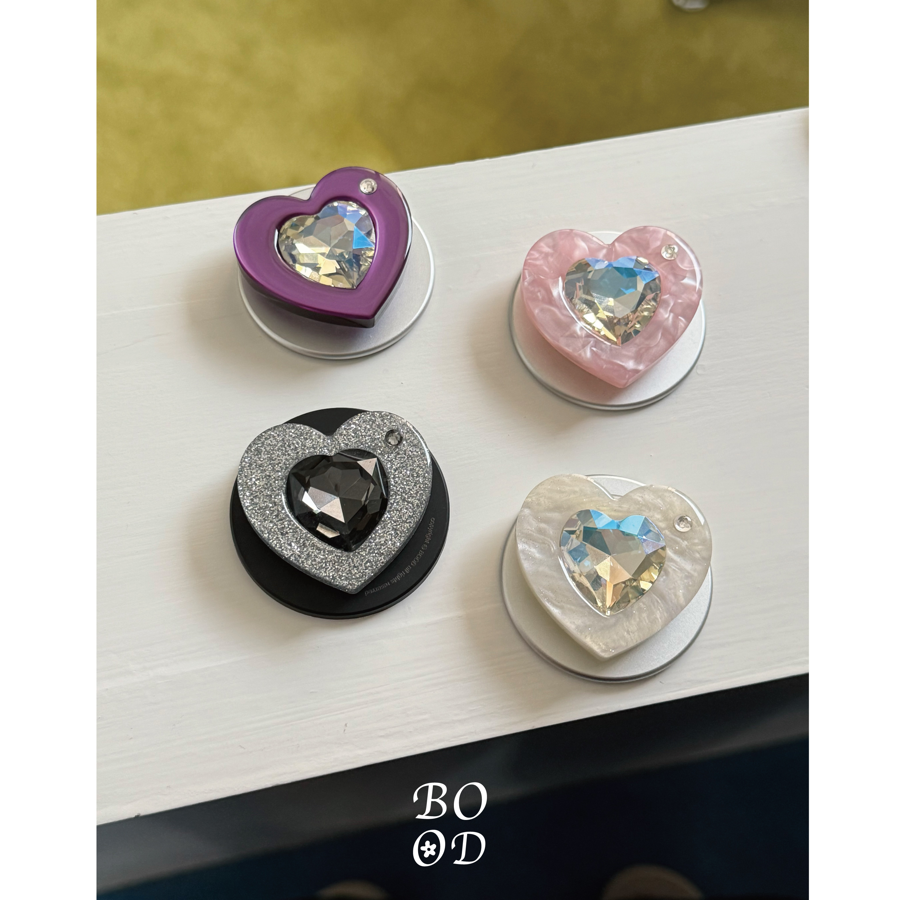 BOOD磁吸支架 创意爱心支架ins风极简用于手持或者支撑桌面