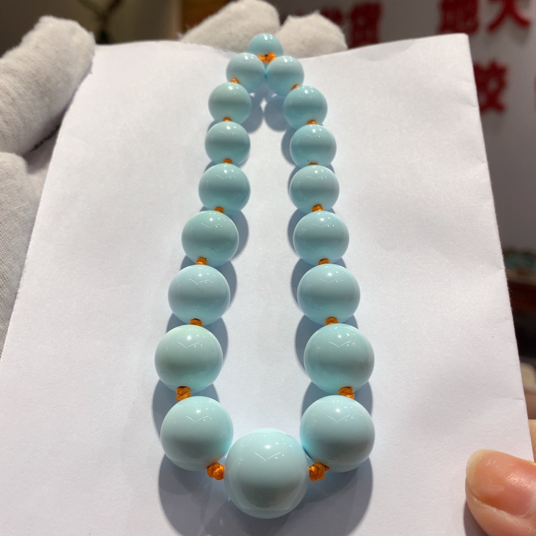 绿松石未镶嵌手持