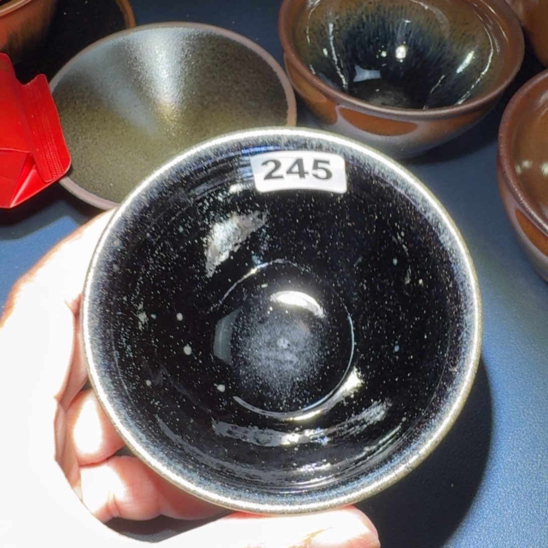 小雨茶盏手工柴烧