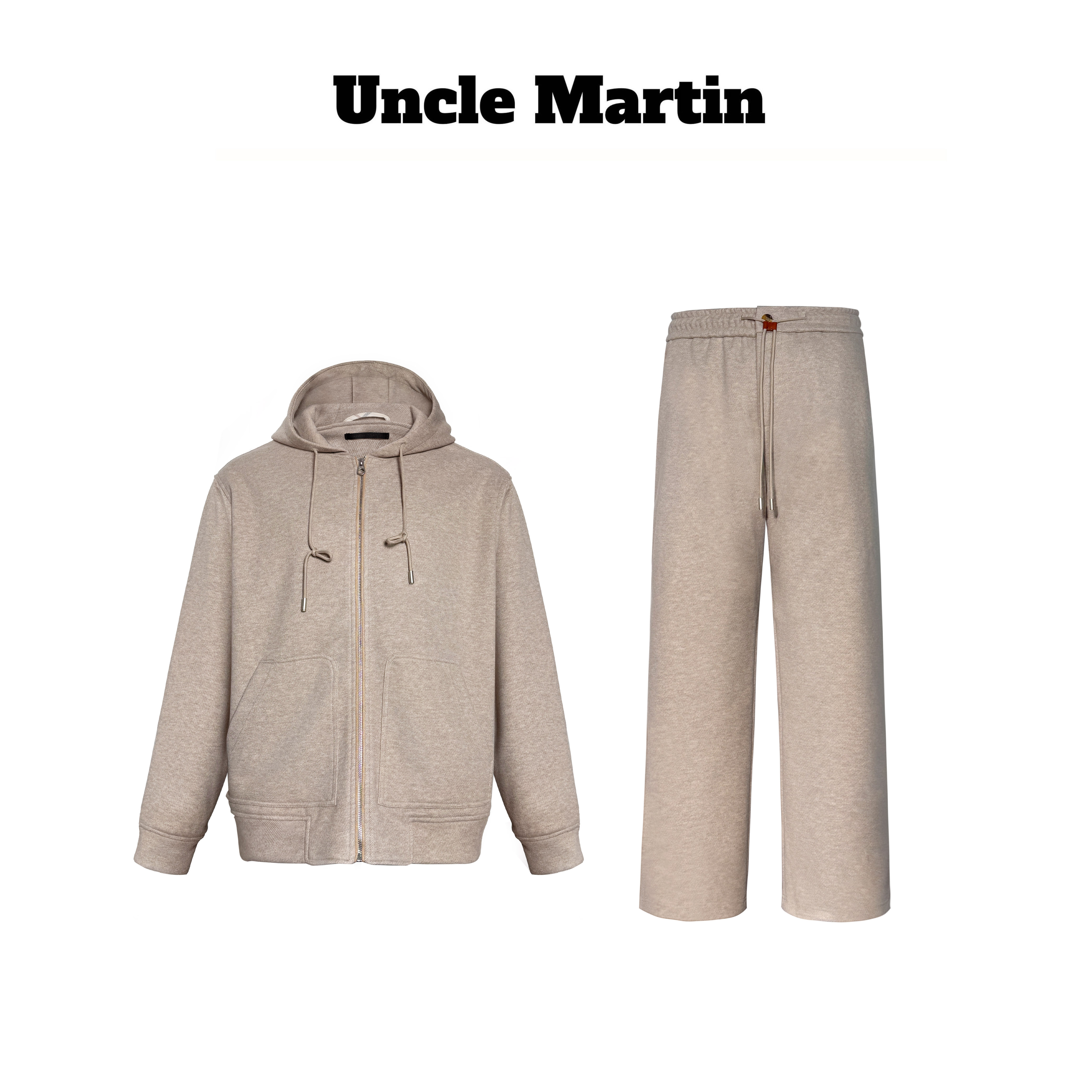 马丁叔叔 秋季新款秋冬法式长袖时尚老钱套装 552