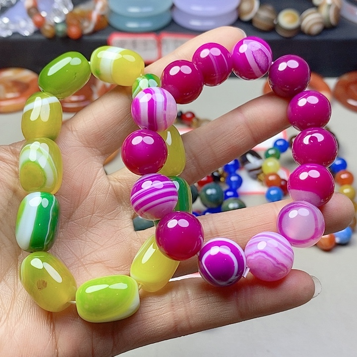 玛瑙/玉髓吊坠(不含链)未镶嵌白*豚