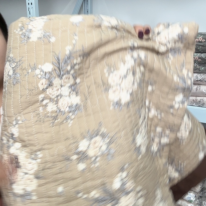 银鼠毛棉福利款大床盖