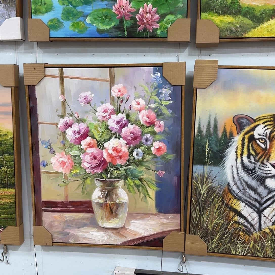 油画5060油画作品展作品展作品集展