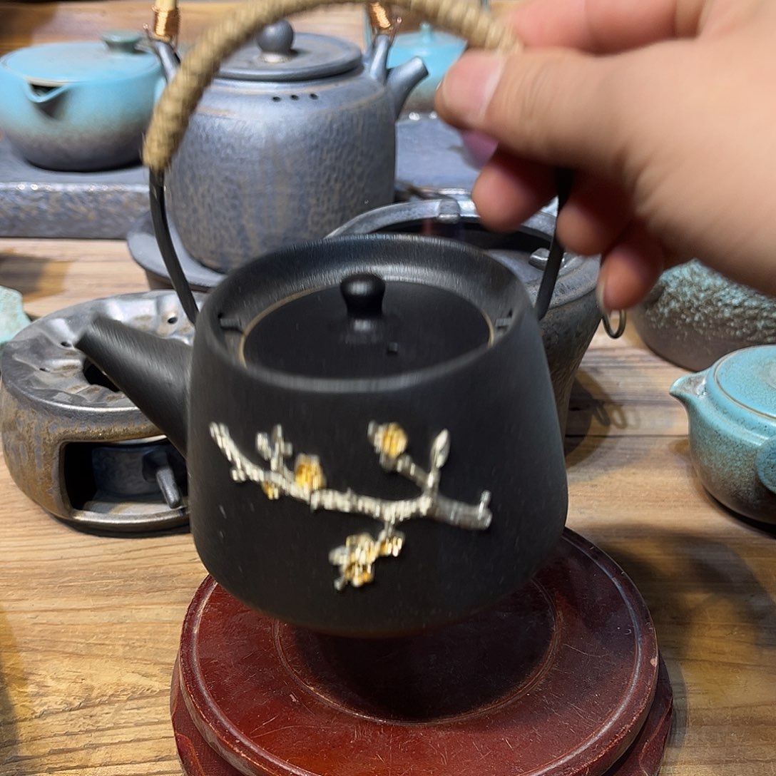 陶瓷香炉茶具摆件