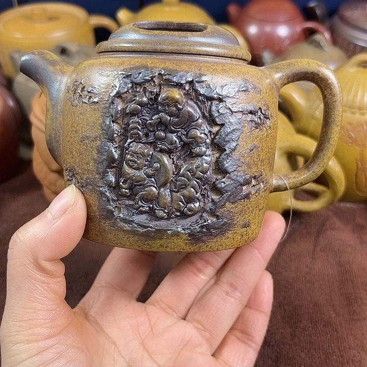 紫砂茶壶紫砂微瑕