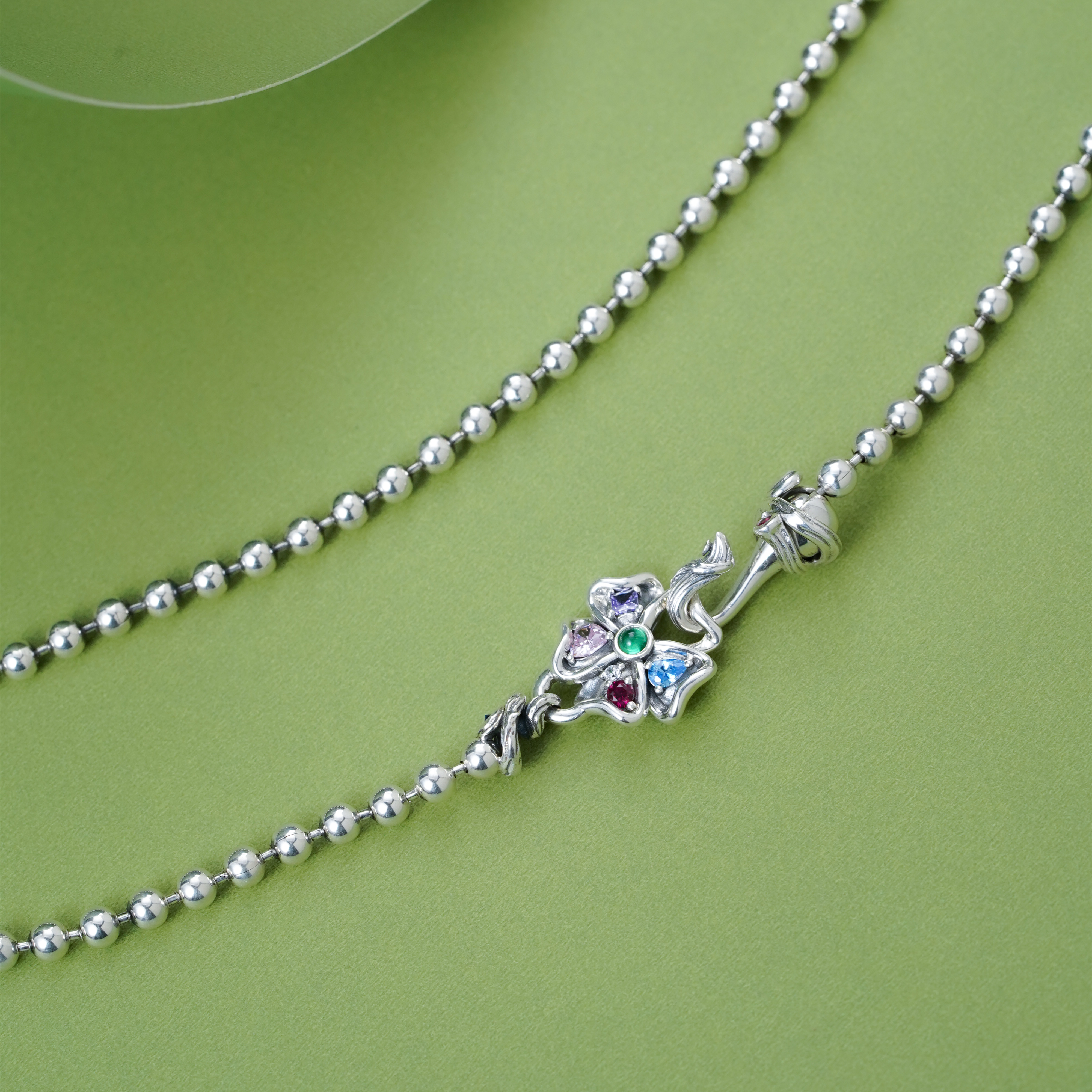 非金属仿水晶吊坠 【启承严选】 纪威塔 幸运项链多巴胺项链  QC08