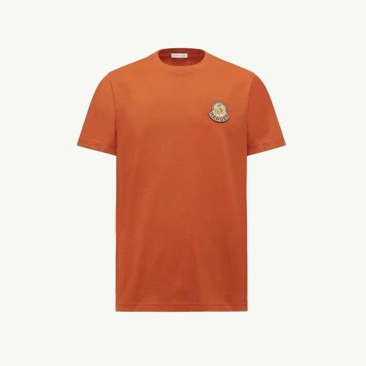 未使用 MONCLER 盟可睐25秋冬新品男士标识棉质T恤短袖