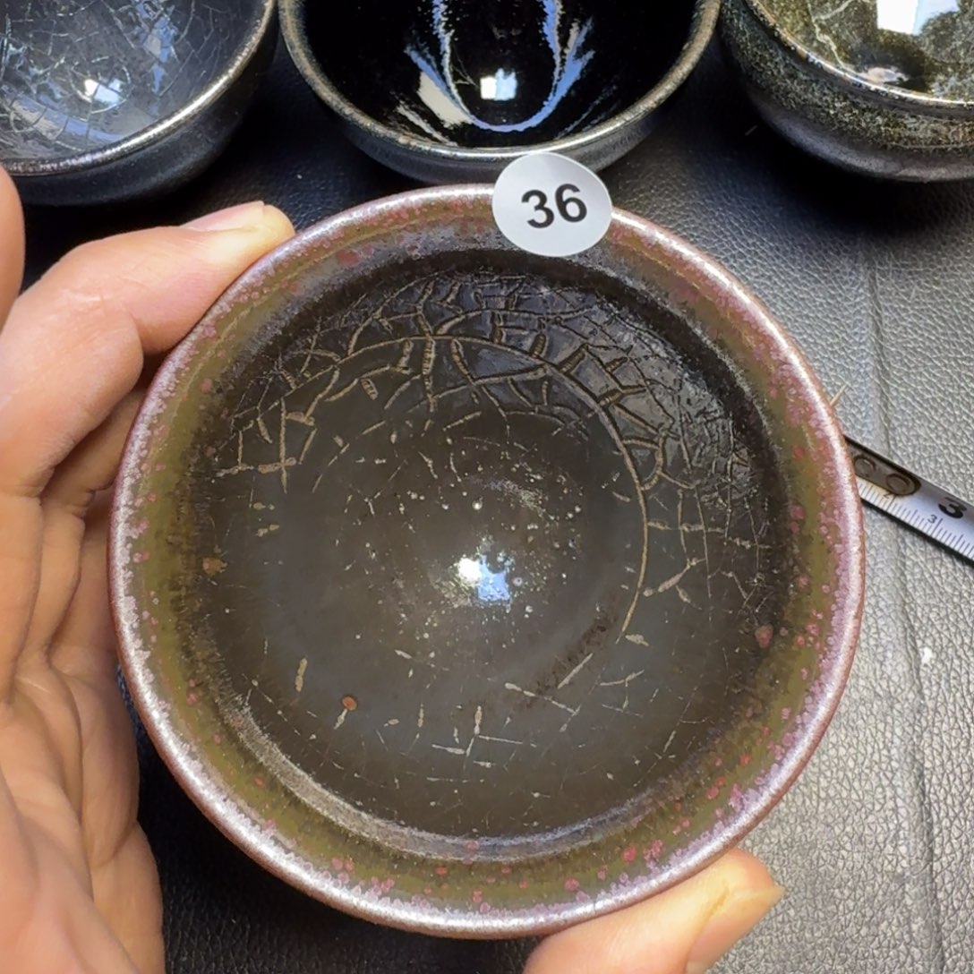 摆件古时茶器建窑建盏36