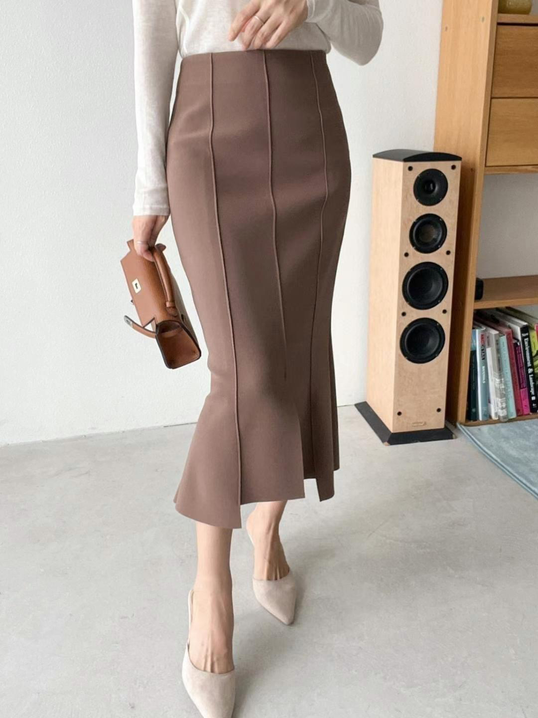 高端不规则万能料半身裙