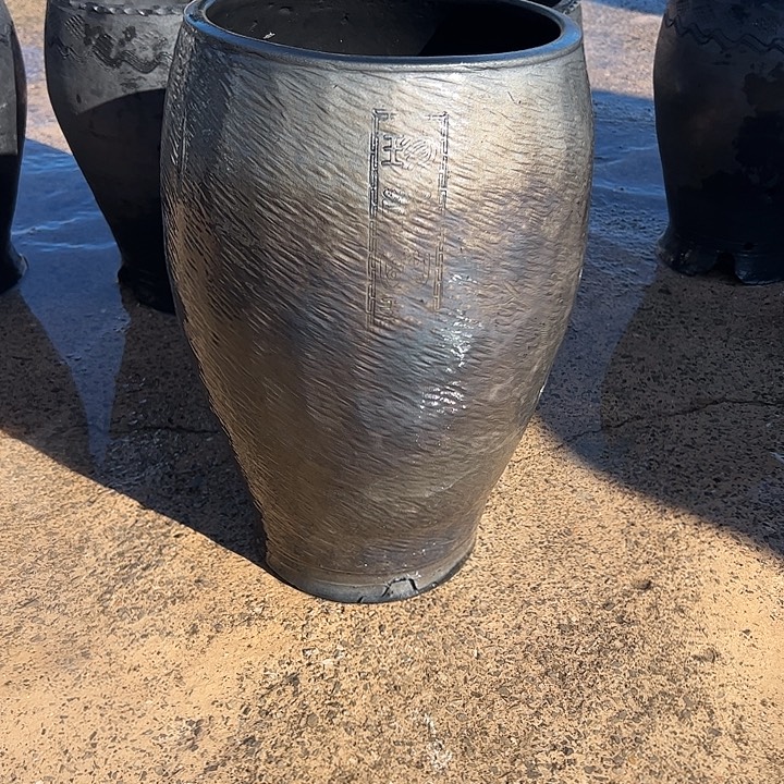 7***6纯手工黑陶兰花盆