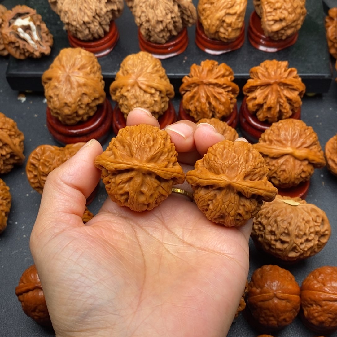 文玩核桃把件41宫灯