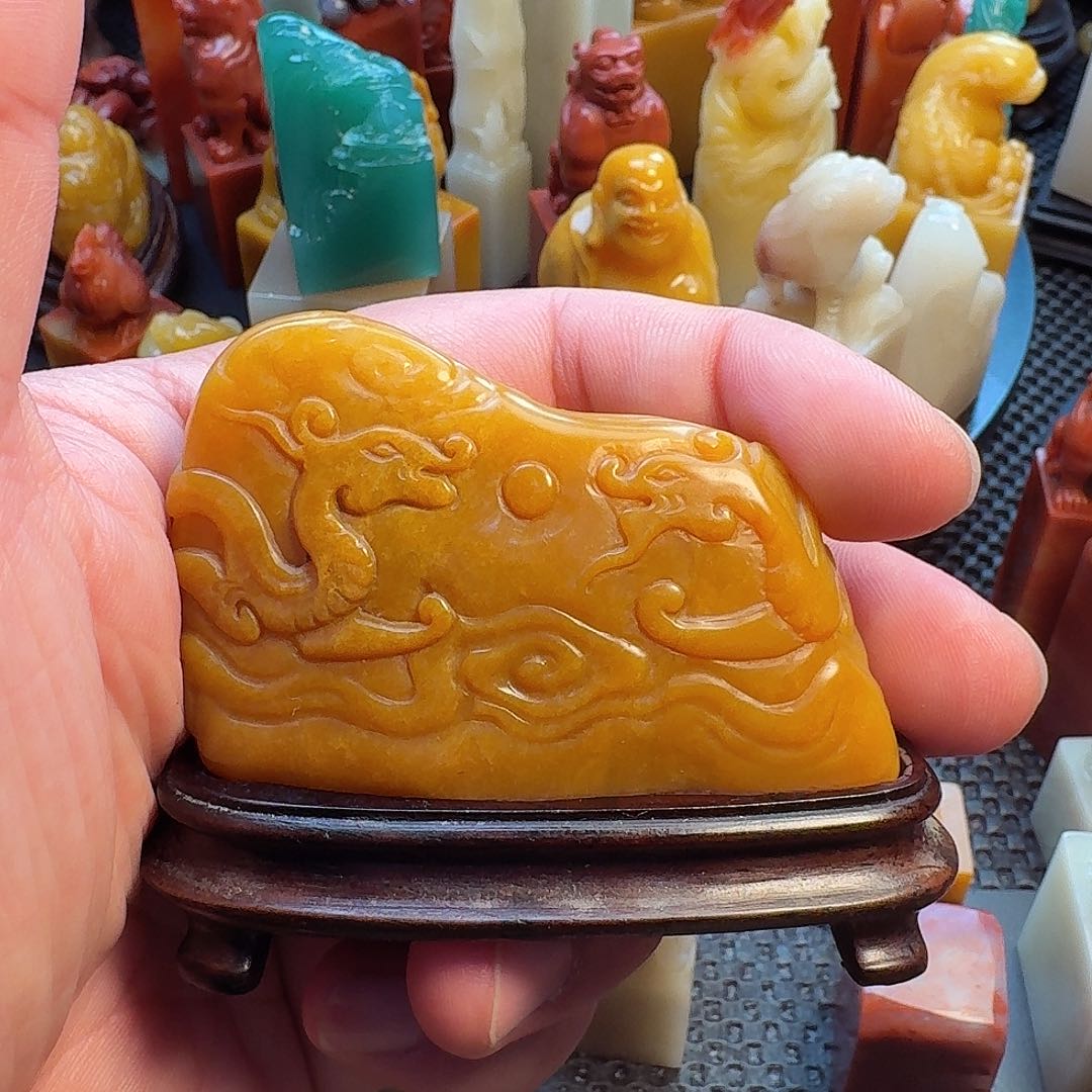 寿山石印石?*坦寿山石