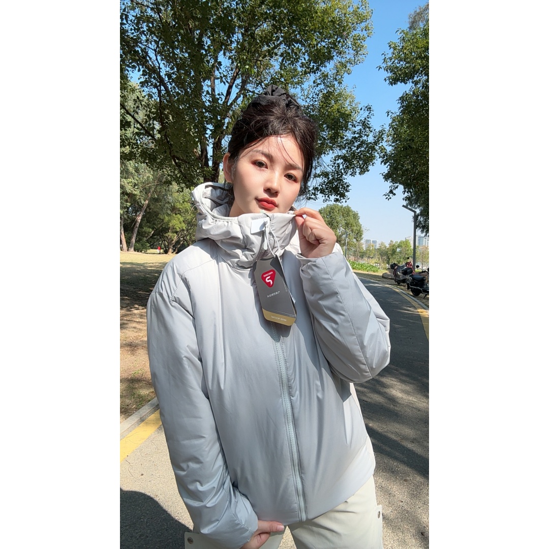 【聚酰亚胺棉极寒轻量化】A童木户外泰斗高版连帽防风防水棉服男女