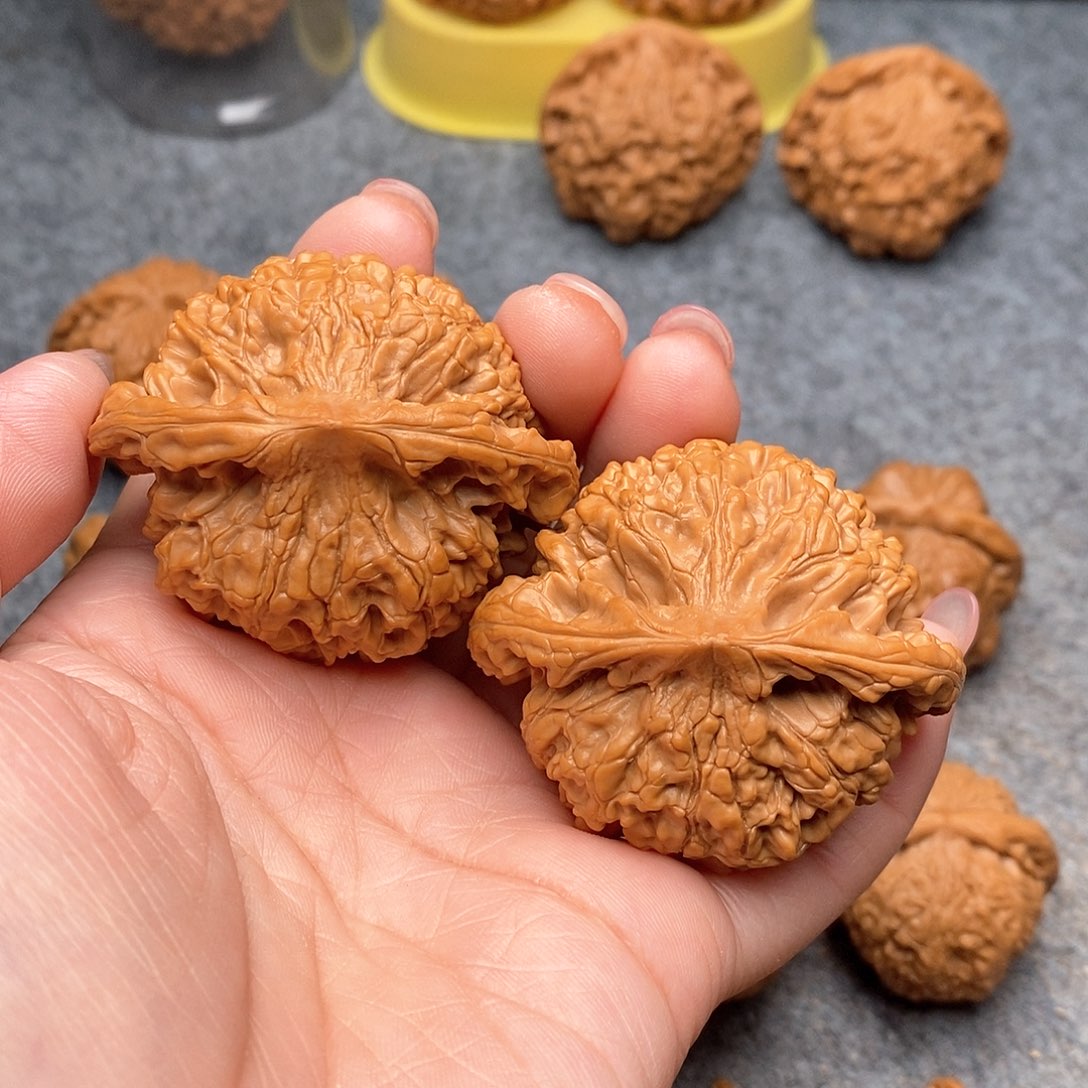 文玩核桃把件精品官帽51+全品