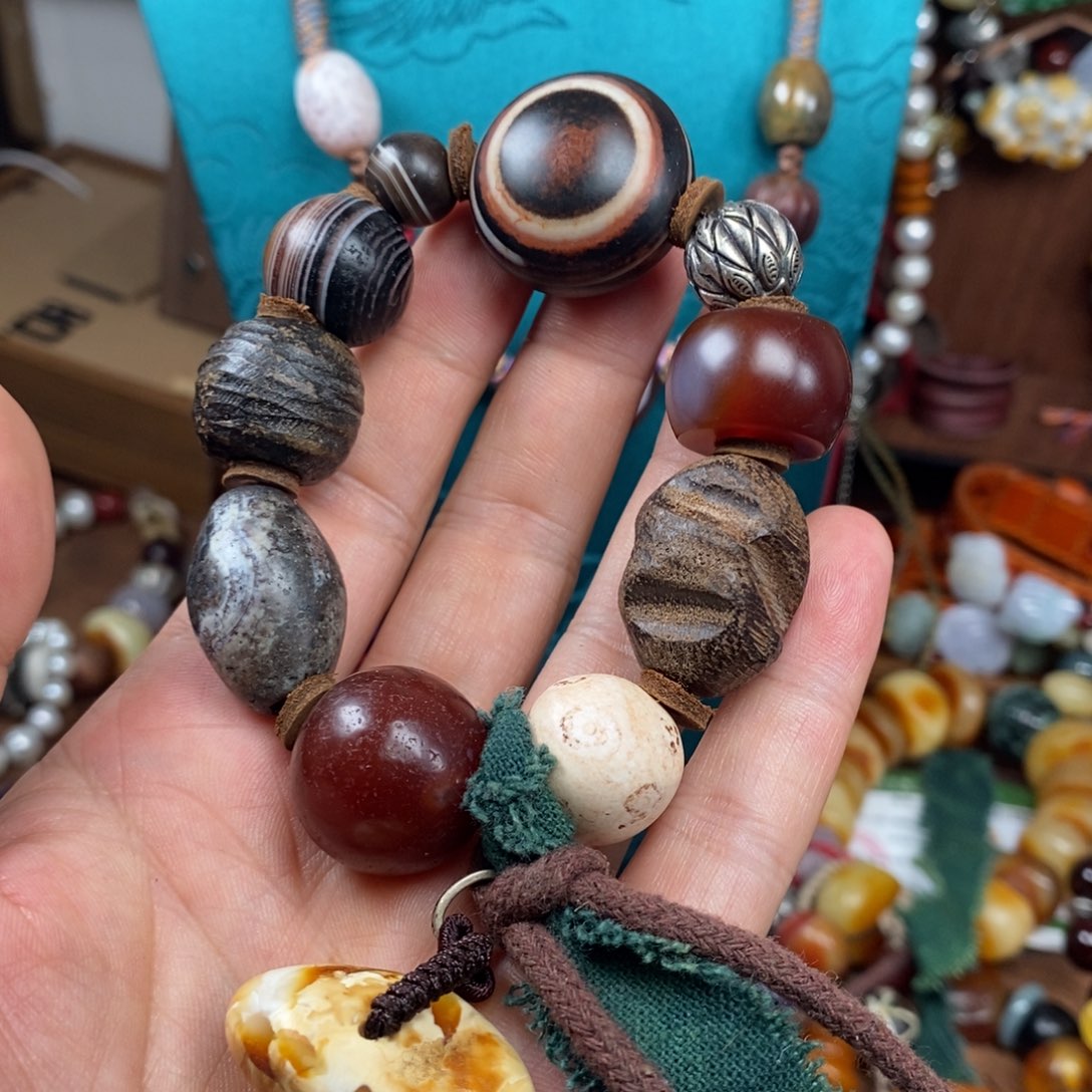 玛瑙/玉髓手链未镶嵌随*