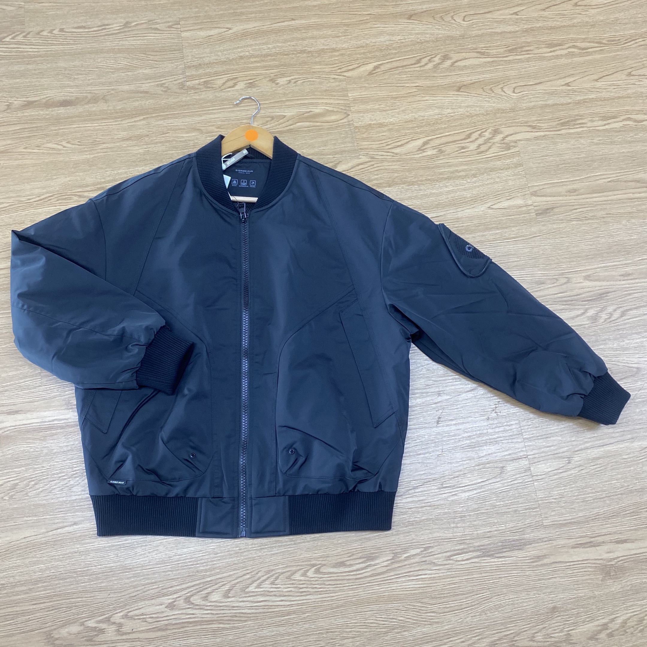 中和休闲翻领格纹棉服男2025冬季新款焦宽松保暖棉衣H74266281