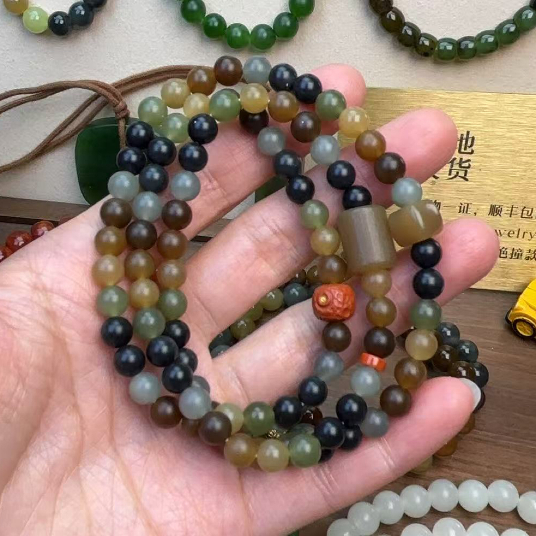 新疆和田玉楼兰多圈