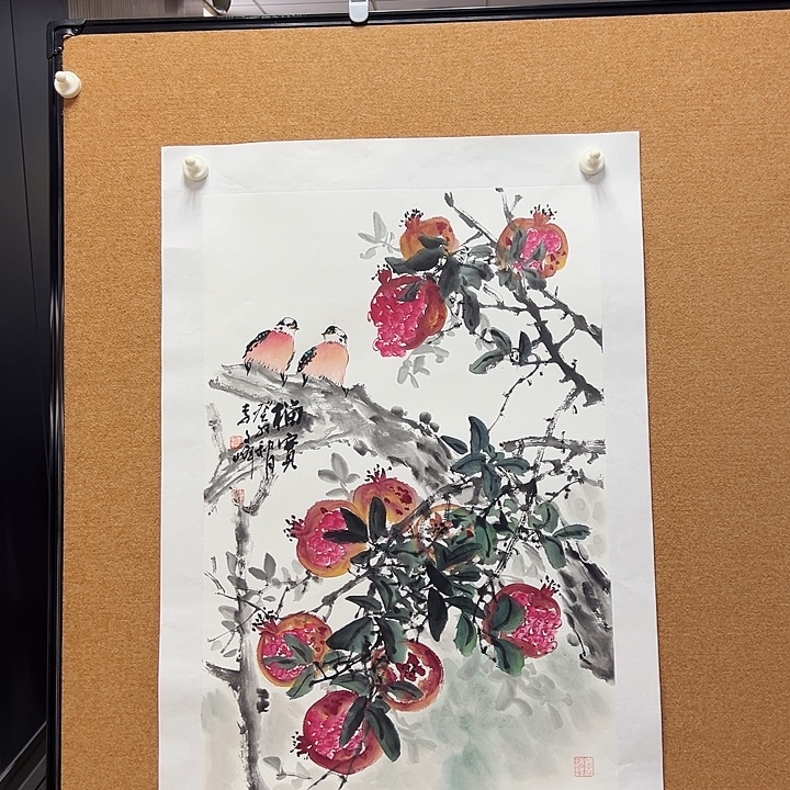 国画李文峰的作品