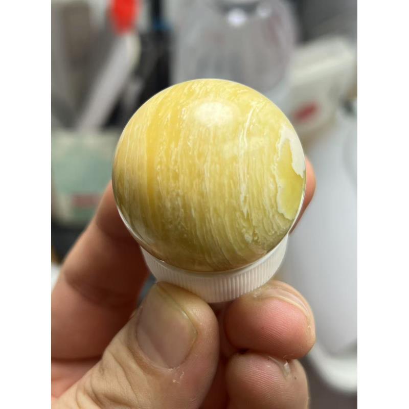 020号-尺寸3.5正圆单珠-有孔锁骨珠