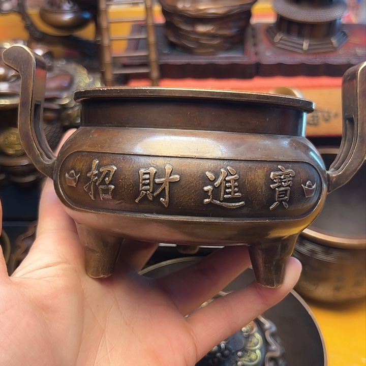 精美铜器摆件下单