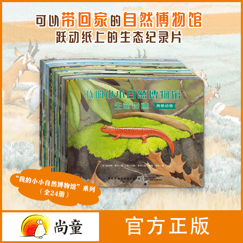 3-6岁绘本故事3-6岁图书阳子老师推荐我的小小自然博物馆全24册