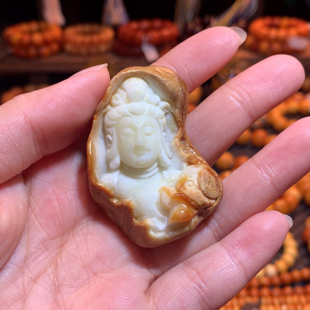 【闪购商品】蜜蜡吊坠(不含链)未镶嵌?**没蜜蜡吊坠定制