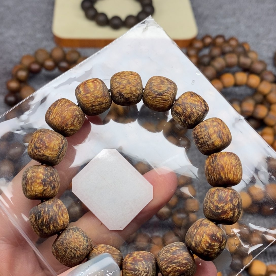 醉***觞手串/手链贡木印贡火焰龙鳞