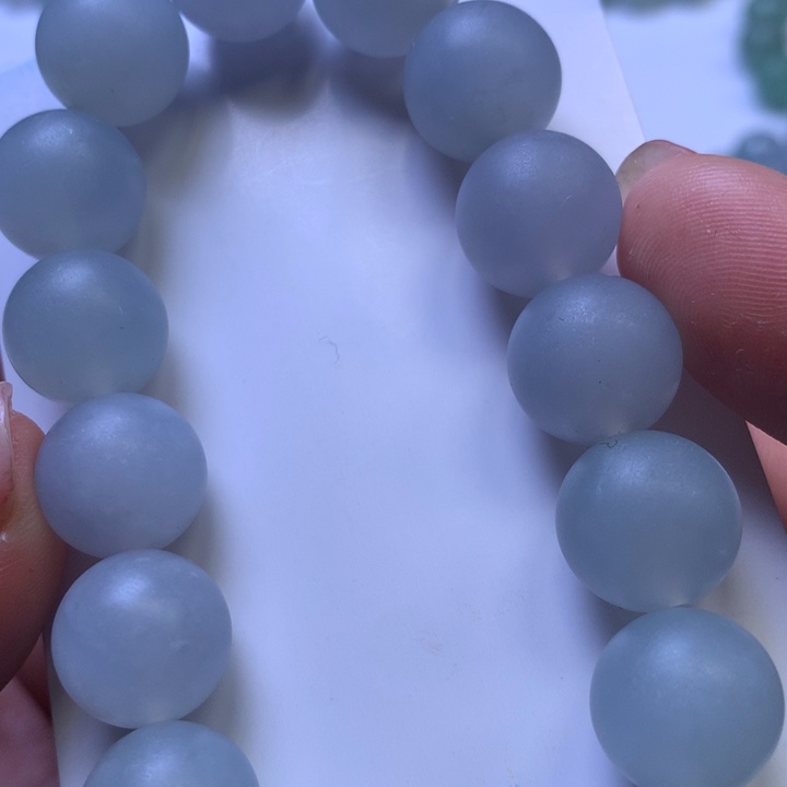 翡翠手链未镶嵌天然翡翠手串