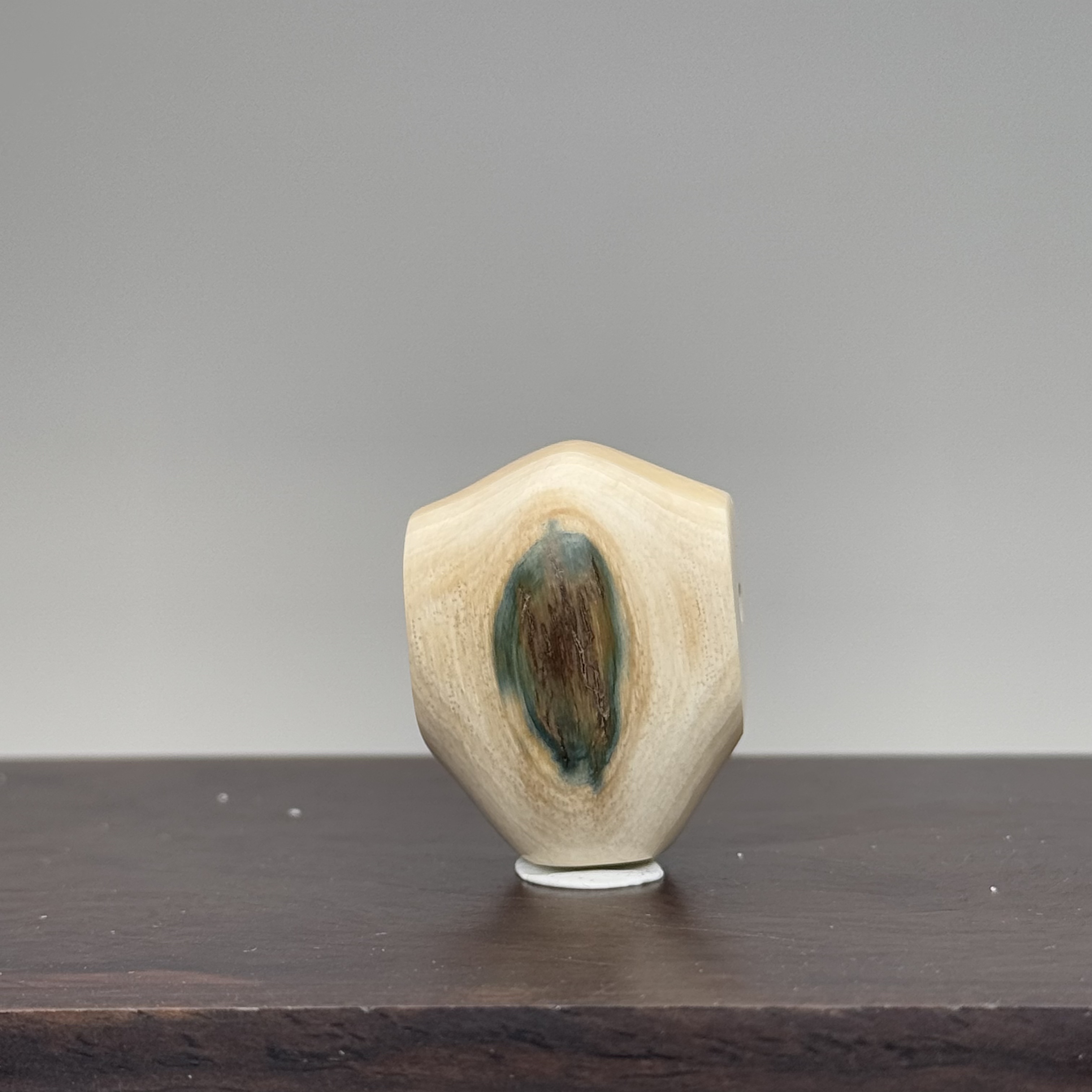 DEZHI/德志21*27mm12.9g蓝皮鲨鱼鳍三通Y189天然猛犸牙