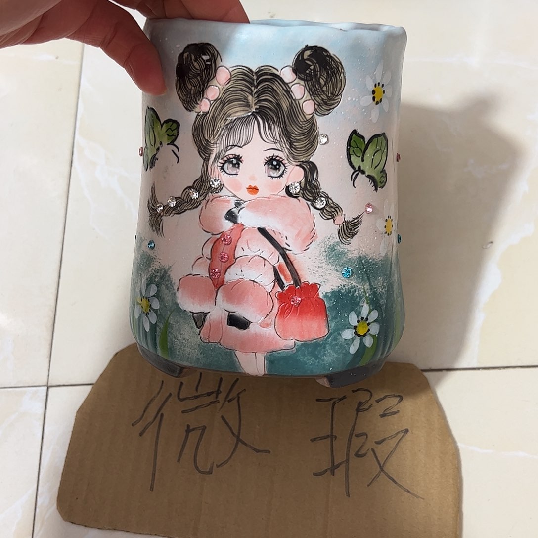 景德镇陶瓷花盆景德镇陶瓷花盆