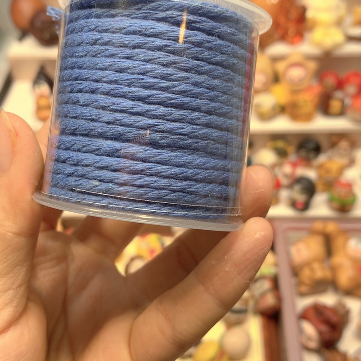 3.0雾霾蓝色在逃公主棉绳