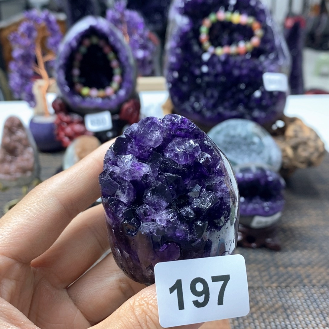 大型摆件（非配饰）紫晶未镶嵌