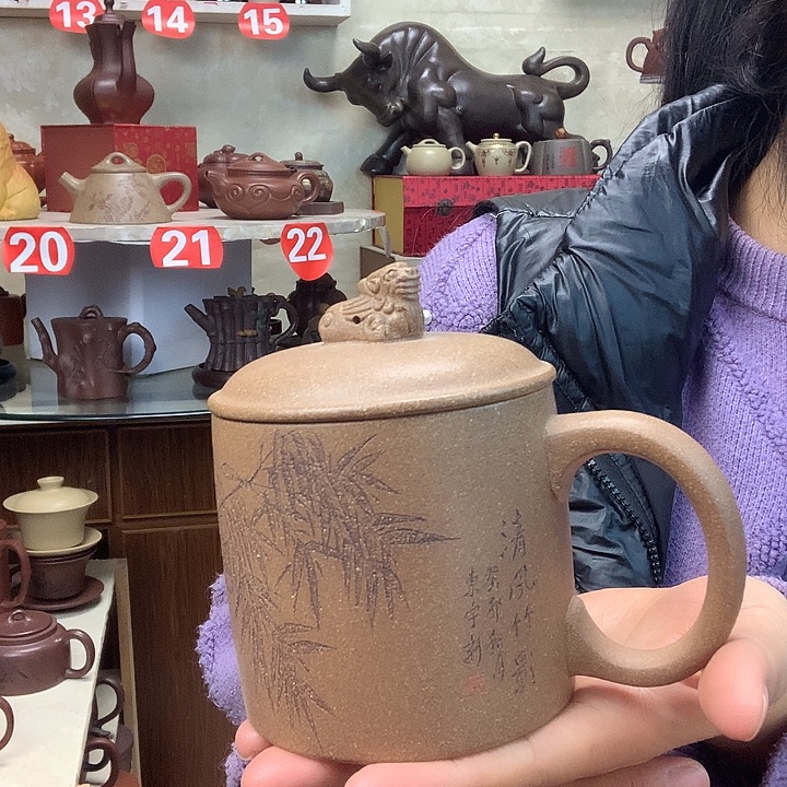 紫砂茶壶宜兴紫砂茶杯