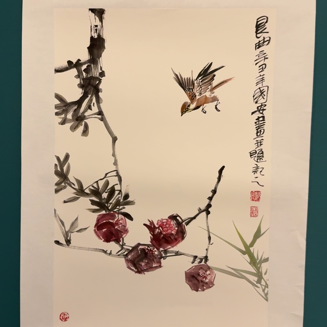国画丁老师画家作品
