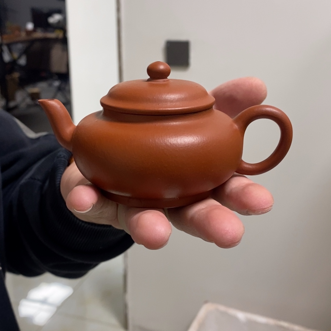 紫砂茶壶茶*明式宫灯全手130毫升